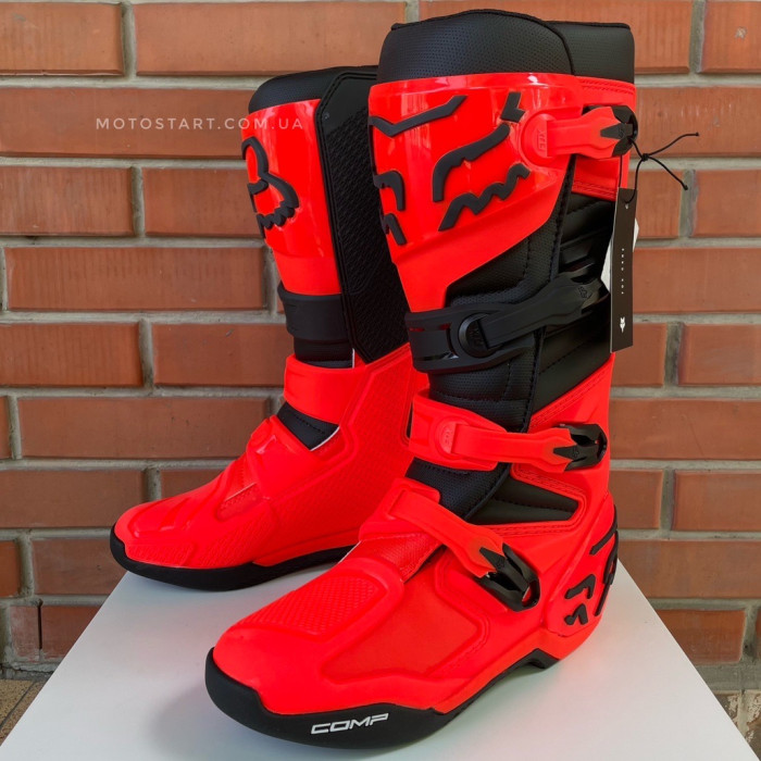 Мотоботи FOX COMP BOOT [Flo Orange]