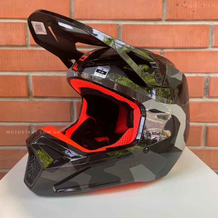 Шолом FOX V1 BNKR HELMET (Camo)