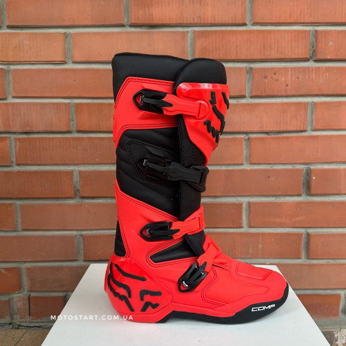 Мотоботи FOX COMP BOOT [Flo Red]