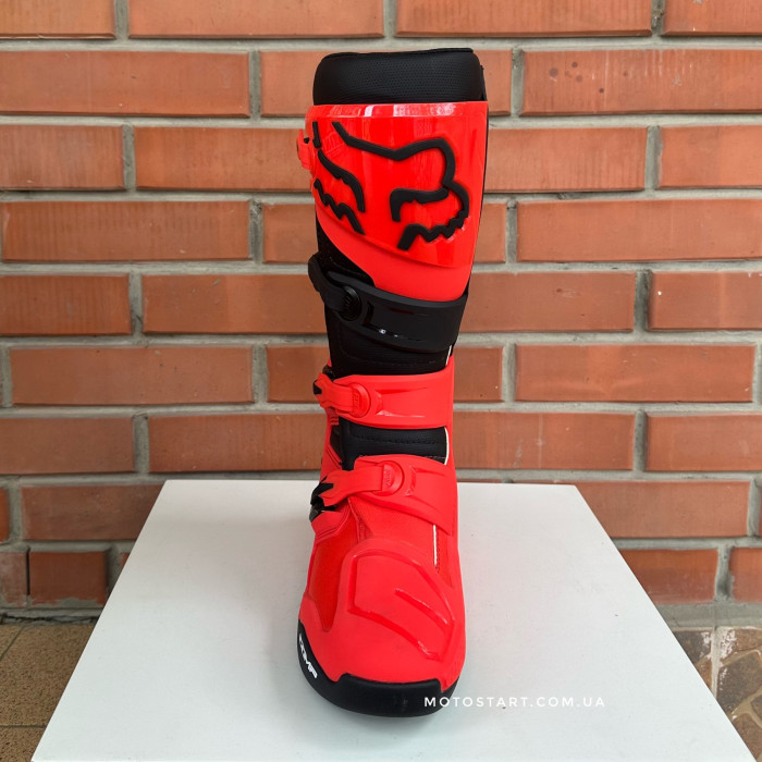 Мотоботи FOX COMP BOOT [Flo Red]