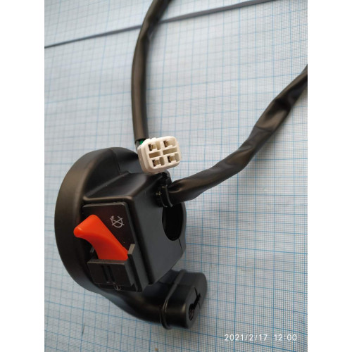 Перемикач (корпус ручки газу) правий - X-Road Light 200/250 з 19р.