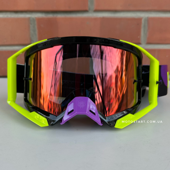 "Окуляри FOX AIRSPACE SPARK Goggle - THROTTLE [Black]