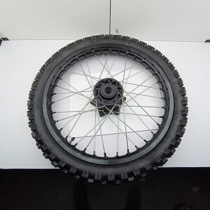Диск колісний передн. спицьованний з шиною 19x1,6' чорн. Terrax 250 NEW 2019