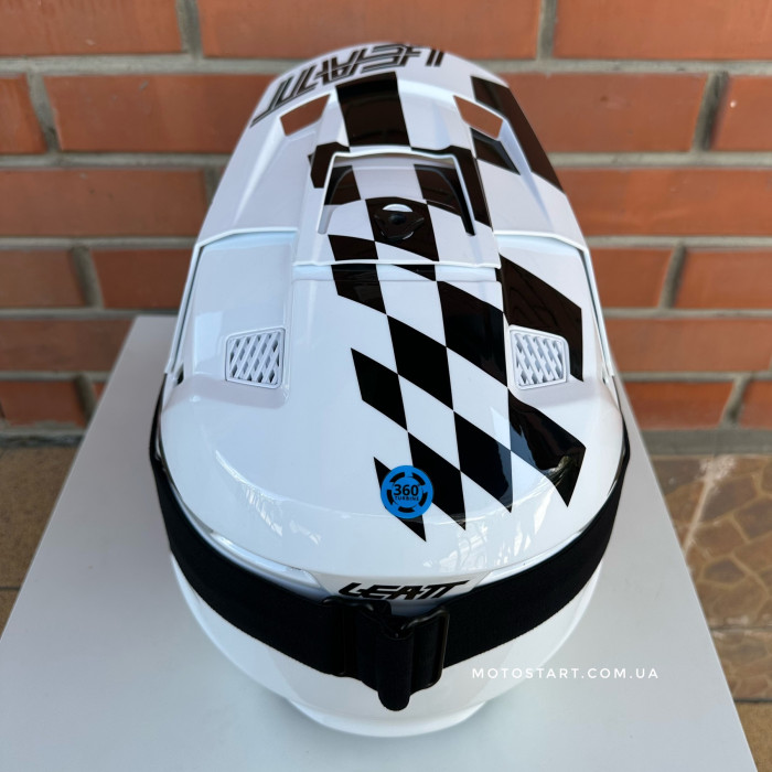 Шолом LEATT Moto 3.5 JR Helmet + Goggle [White]