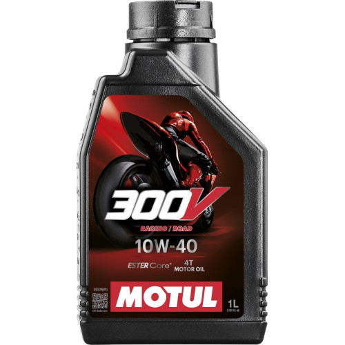 Масло Motul 300V 4T FACTORY LINE SAE ROAD RACING 10W40 (1L)