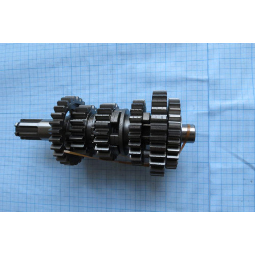 Вторинний вал КПП в зборі з шестернями -- X-Road 250 CBB