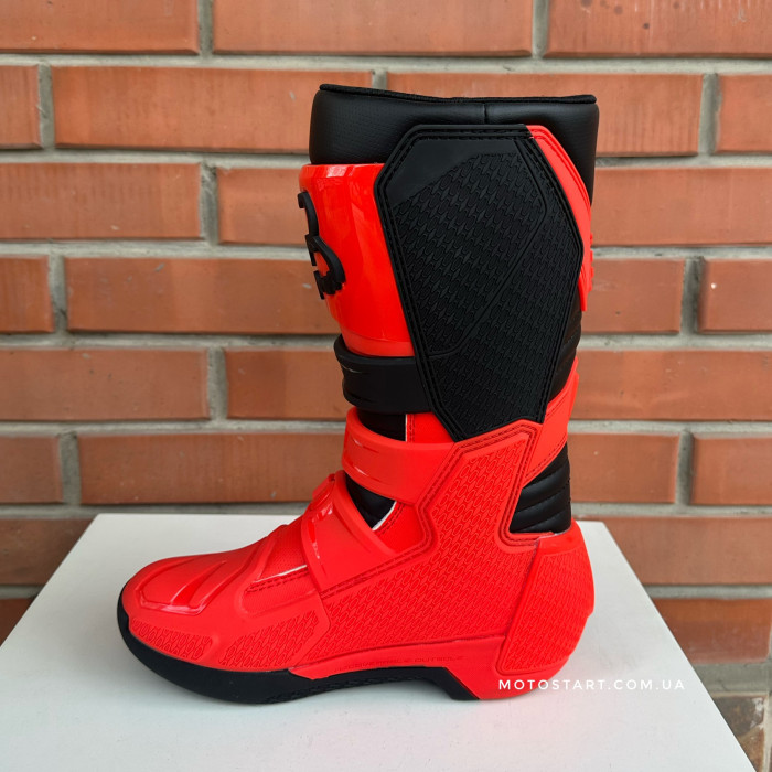 Мотоботи FOX COMP Youth Boot [Flo Red] підліткові
