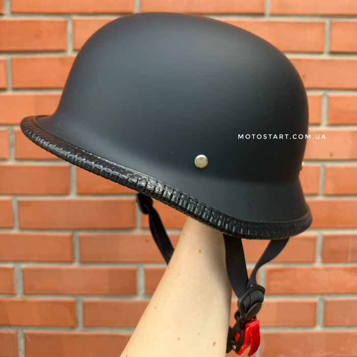 Мотокаска Awina Germany Black Mat