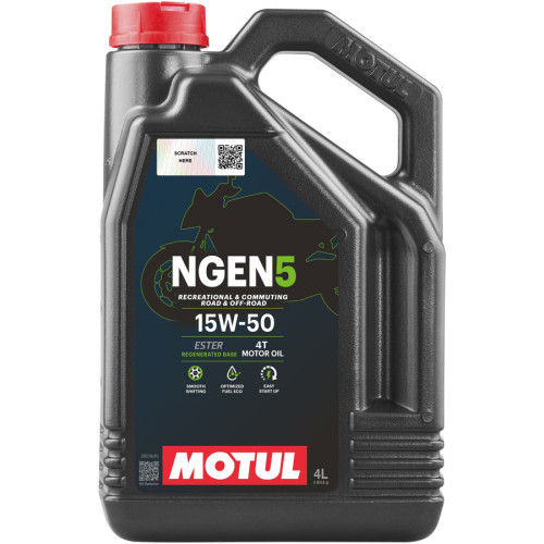 Масло Motul NGEN 5 SAE 15W50 4L