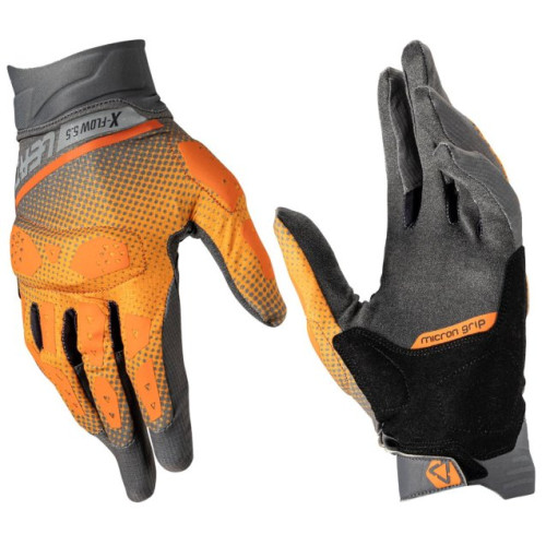 Перчатки LEATT 5.5 X-Flow Adventure Short Glove [Orange]