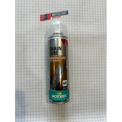 Змазка ланцюга Motorex Chain Lube Adventure (500мл) Clear