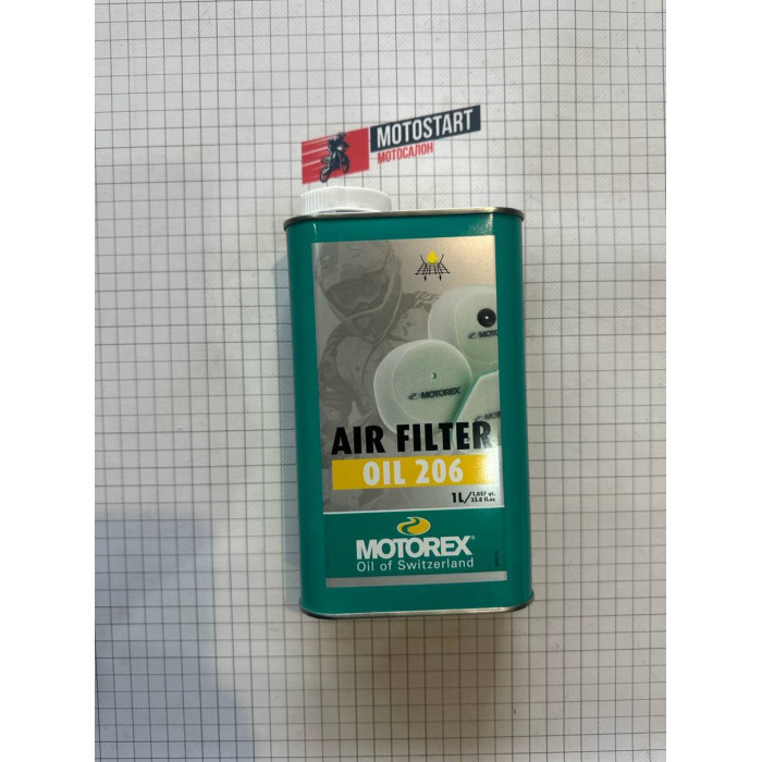 Масло фільтра повітряного Motorex Air Filter Oil 206 (1л)
