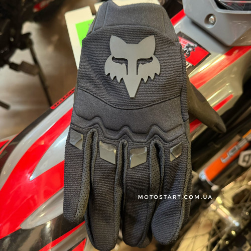 Перчатки FOX DIRTPAW Glove - CЄ [Dark Black]