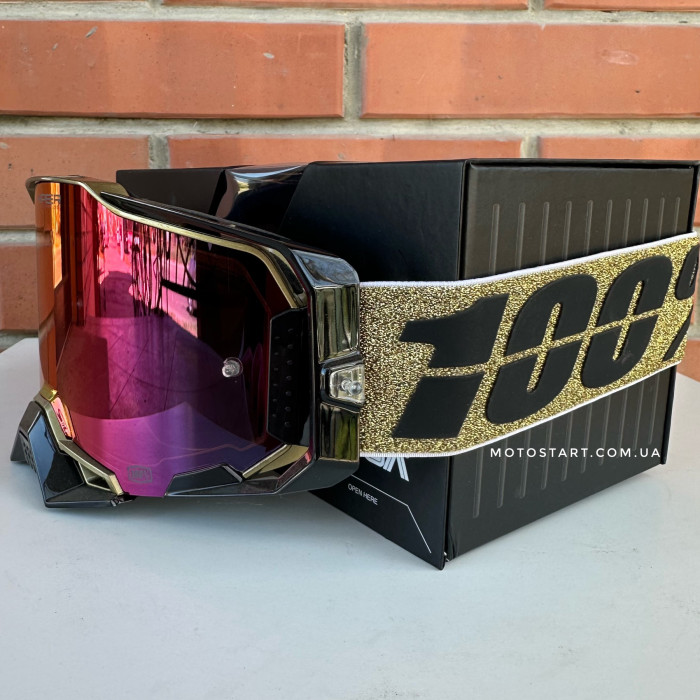 "Окуляри 100% ARMEGA HiPER Goggle [Glory]