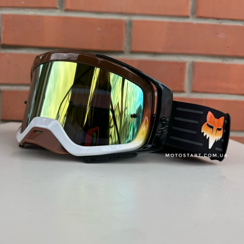 Мото окуляри FOX AIRSPACE II INJECTED GOGGLE - FLORA (Black)