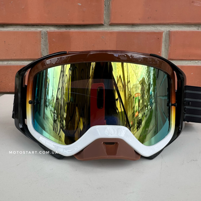 Мото окуляри FOX AIRSPACE II INJECTED GOGGLE - FLORA (Black)