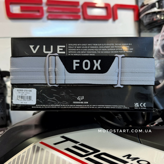 Окуляри FOX VUE GOGGLE - CORE [Steel Gray]