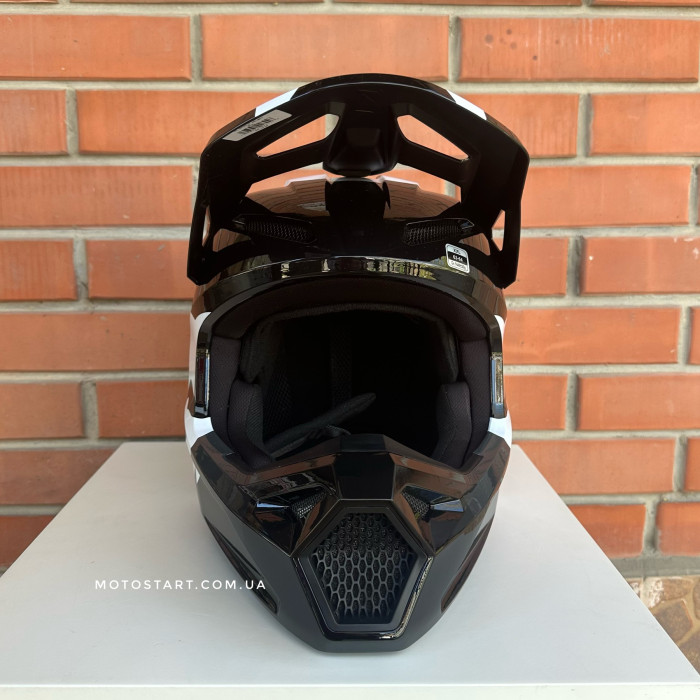 Шолом FOX V1 Helmet - SHIELD [Black]