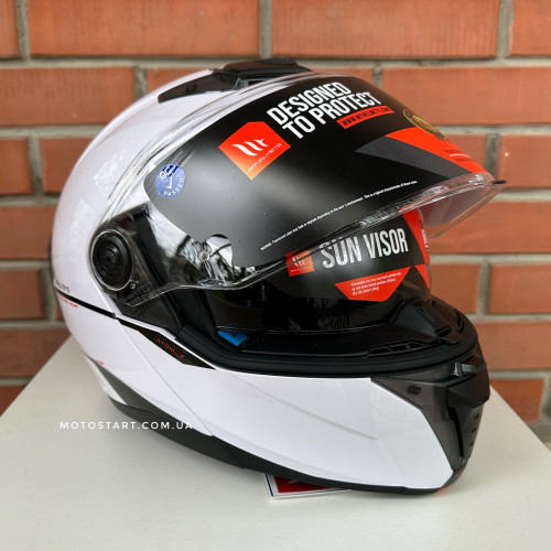 Шолом MT Atom 2 SV білий