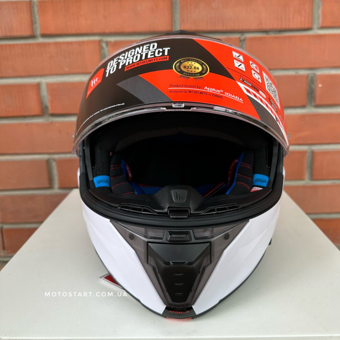 Шолом MT Atom 2 SV білий