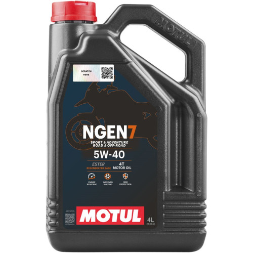 Масло Motul NGEN 7 SAE 5W40 4T 4L