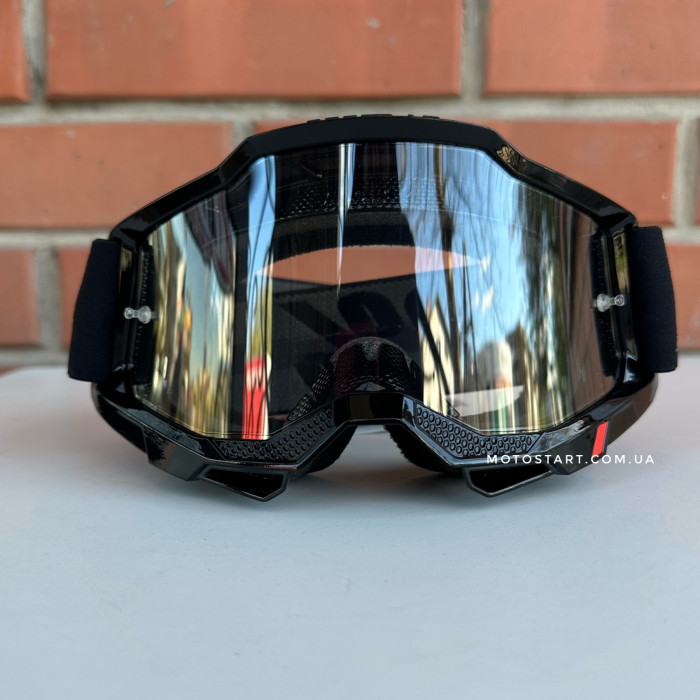 Мото окуляри 100% ACCURI 2 Goggle Black - Clear Lens