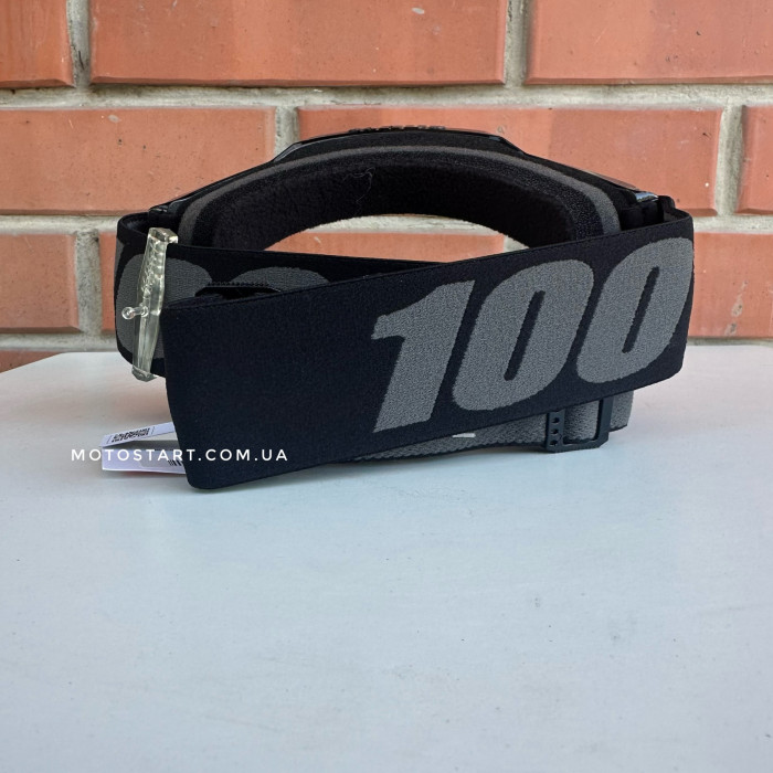 Мото окуляри 100% ACCURI 2 Goggle Black - Clear Lens