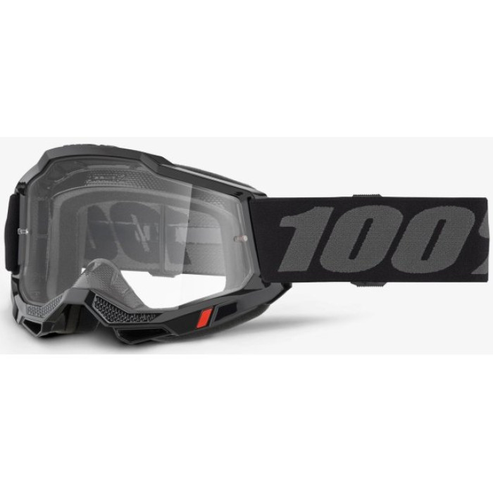 Мото окуляри 100% ACCURI 2 Goggle Black - Clear Lens