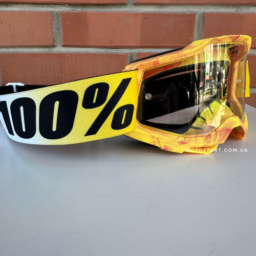 Мото окуляри 100% ACCURI 2 Goggle Razza - Clear Lens