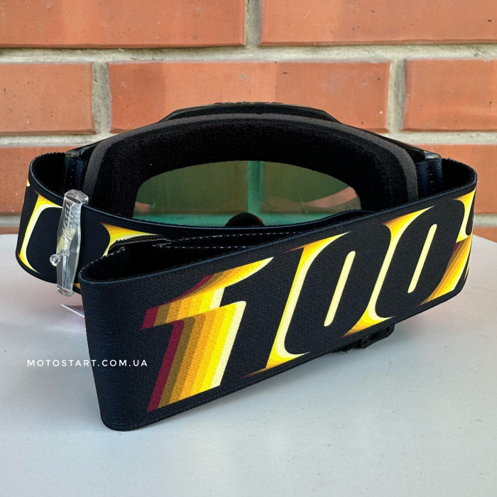 Мото окуляри 100% ACCURI 2 Goggle Stamino2 - Mirror Red Lens
