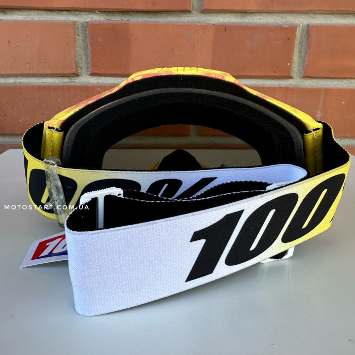 Мото окуляри 100% ACCURI 2 Goggle Razza - Mirror Silver Lens