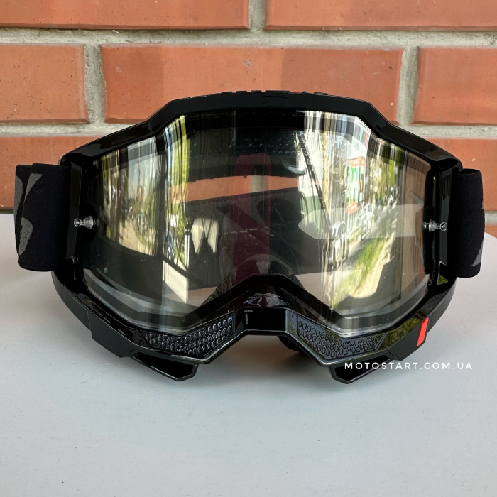 Мото окуляри 100% ACCURI 2 Enduro Goggle Black - Clear Dual Lens