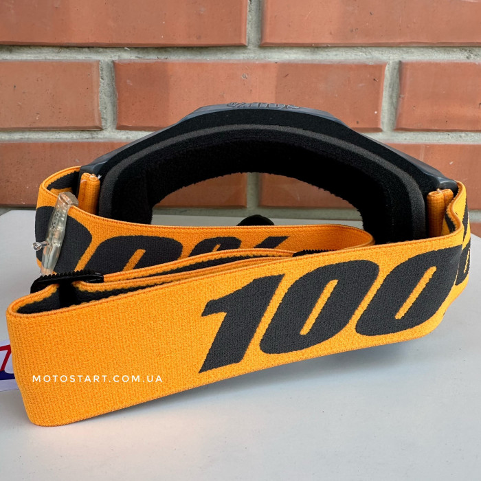Мото окуляри 100% ACCURI 2 SAND Goggle Orange - Smoke Lens
