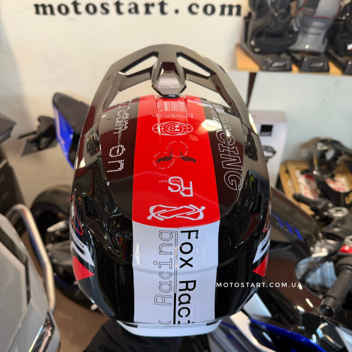 Шолом FOX V1 HELMET - RACE SPEC [Flo Red]