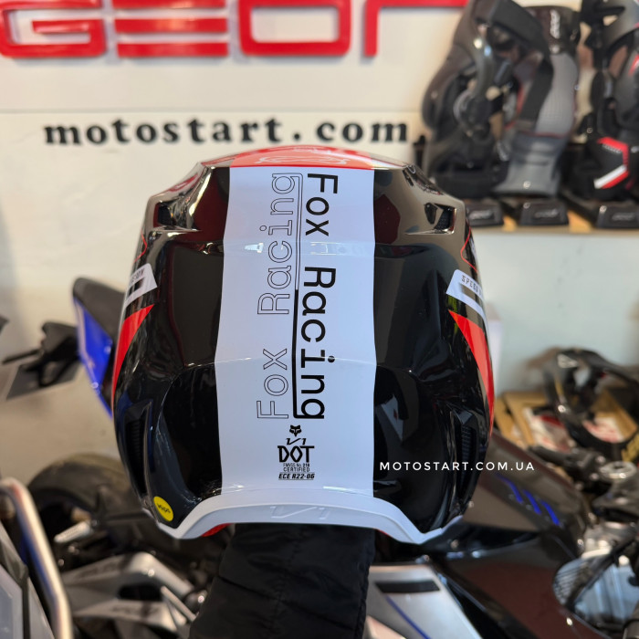 Шолом FOX V1 HELMET - RACE SPEC [Flo Red]