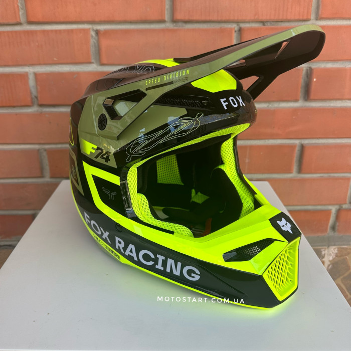 Шолом FOX V1 HELMET - RACE SPEC [Pale Green]