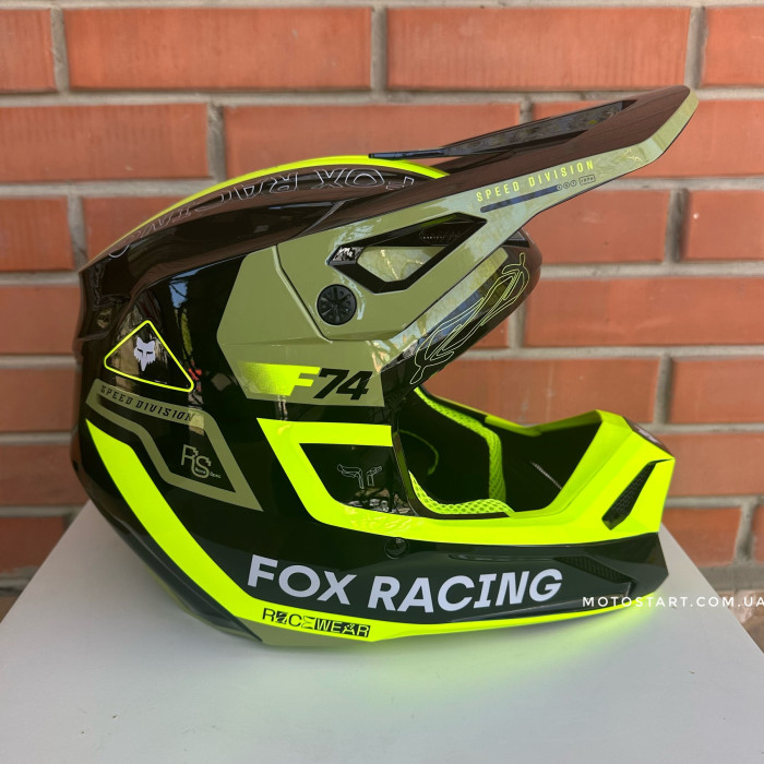 Шолом FOX V1 HELMET - RACE SPEC [Pale Green]