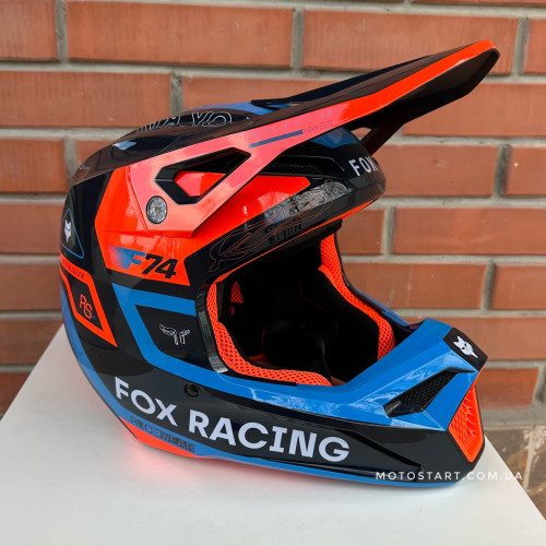 Шолом FOX V1 HELMET - RACE SPEC [Midnight]