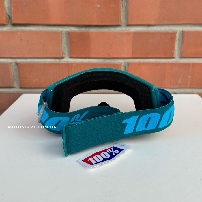 Мото окуляри 100% STRATA 2 Goggle Stone - Clear Lens