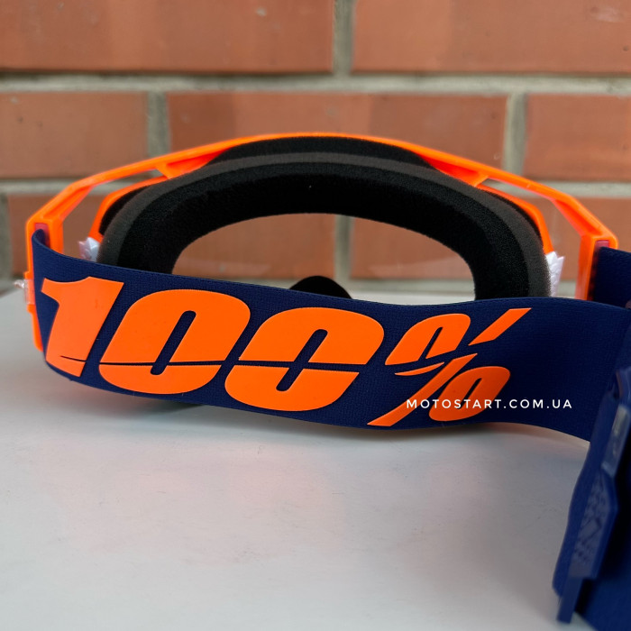 "Окуляри 100% ARMATIC Goggle [Neon Orange]
