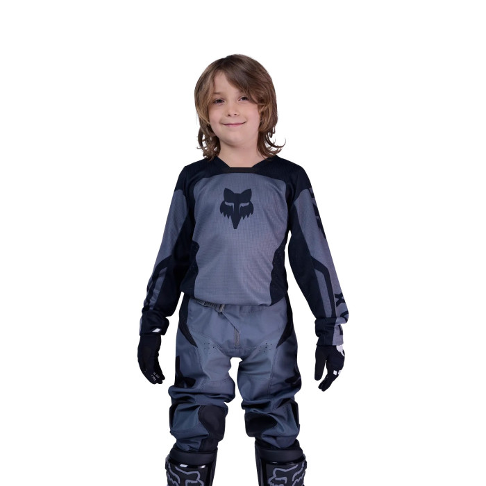 Дитяча джерсі FOX 180 Youth Jersey - SHIELD [Black]