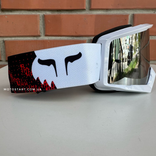 Окуляри FOX MAIN II SPARK Goggle - KAIROS [Fluo Red]