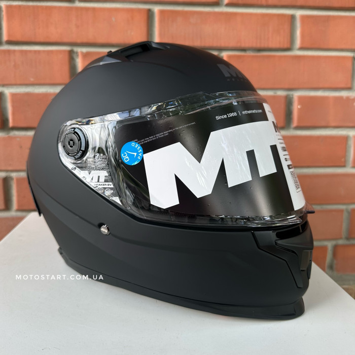 Шолом MT Braker SV Pure матовий чорний