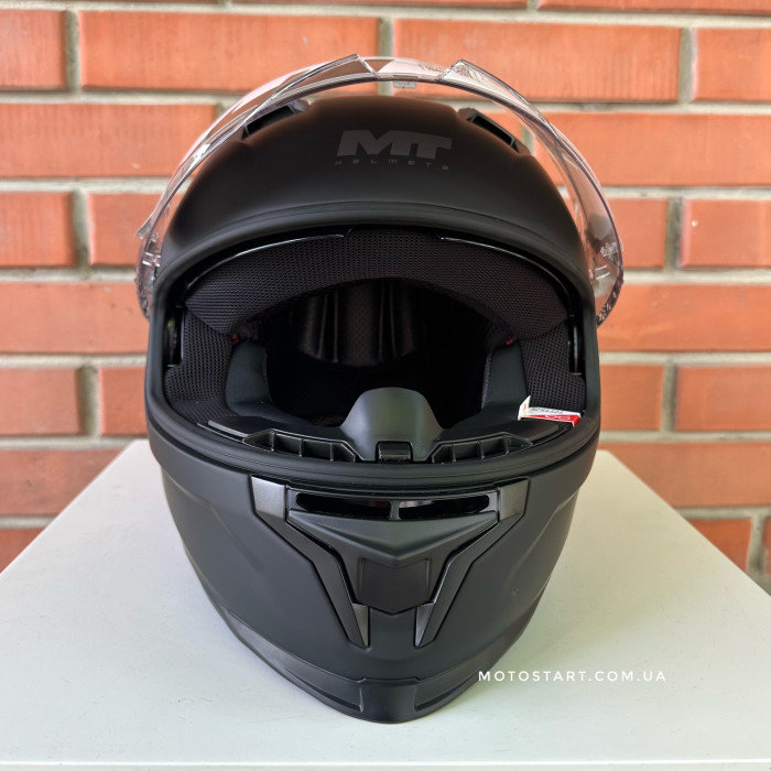 Шолом MT Braker SV Pure матовий чорний