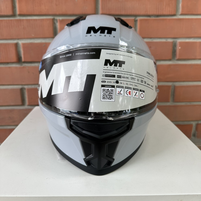 Шолом MT Stinger 2 Pure cірий