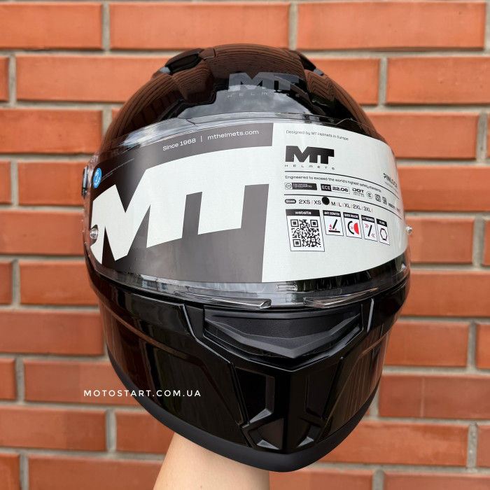 Шолом MT Stinger 2 Pure чорний