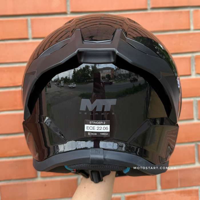Шолом MT Stinger 2 Pure чорний