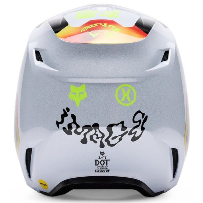 Шолом FOX V1 HELMET - HELLO FUTURE [White]