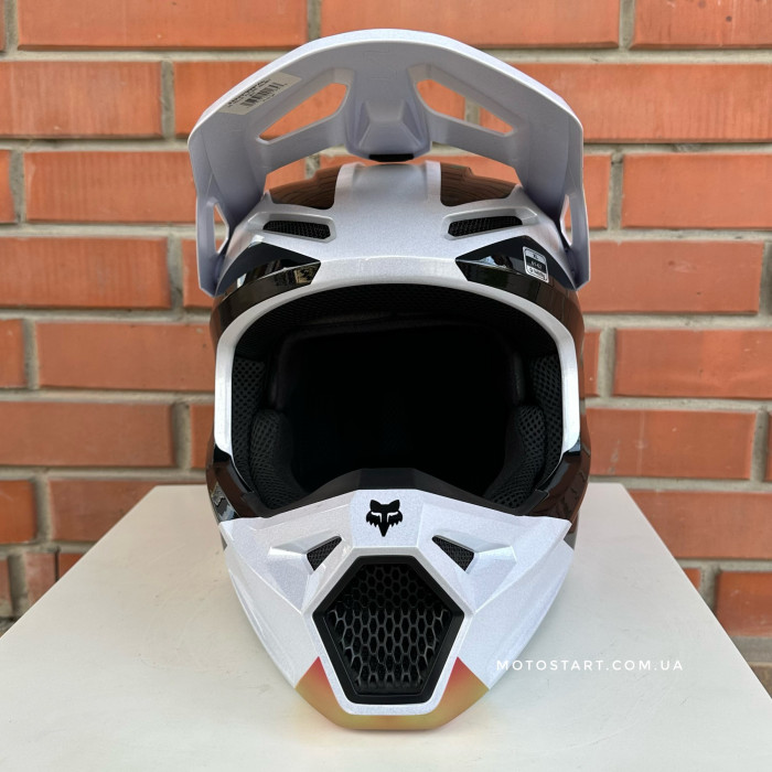 Шолом FOX V1 HELMET - HELLO FUTURE [White]