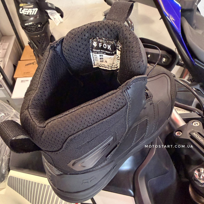 Мотоботи FOX DEFEND Adventure Boot [Black]